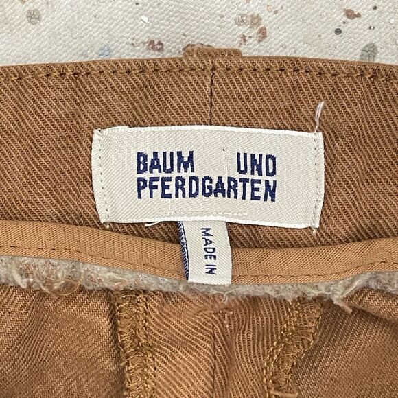 Baum Und Pferdgarten Wide Leg Cotton/Linen Blend Nour Pants 27” - Picture 4 of 6